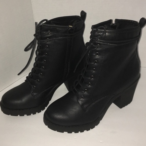 ZIGIny's Kourtian NIB Moto-Style boots Sz 8.5 & 9M - Picture 7 of 8